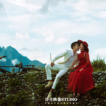 大理婚纱摄影图,浪漫风光与民族风情的完美融合